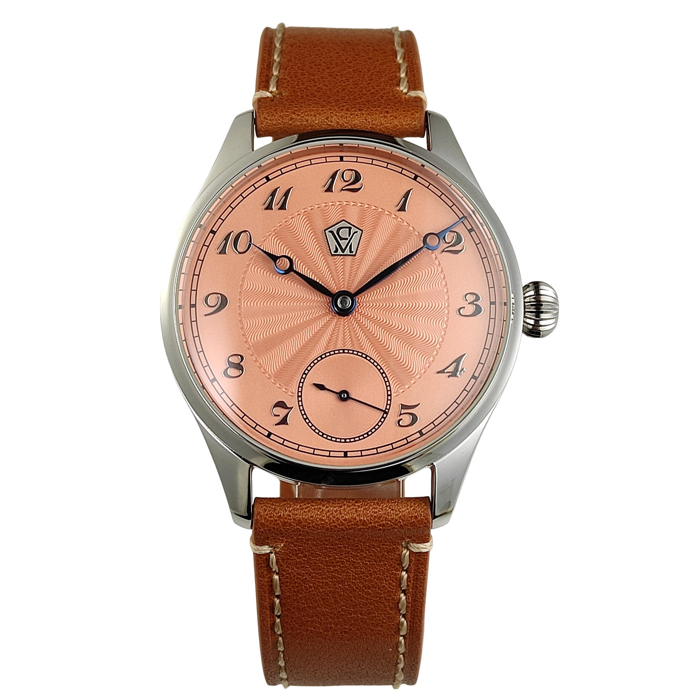 Guilloché Dial Watch - 40MM manual mechanical watch with guilloche