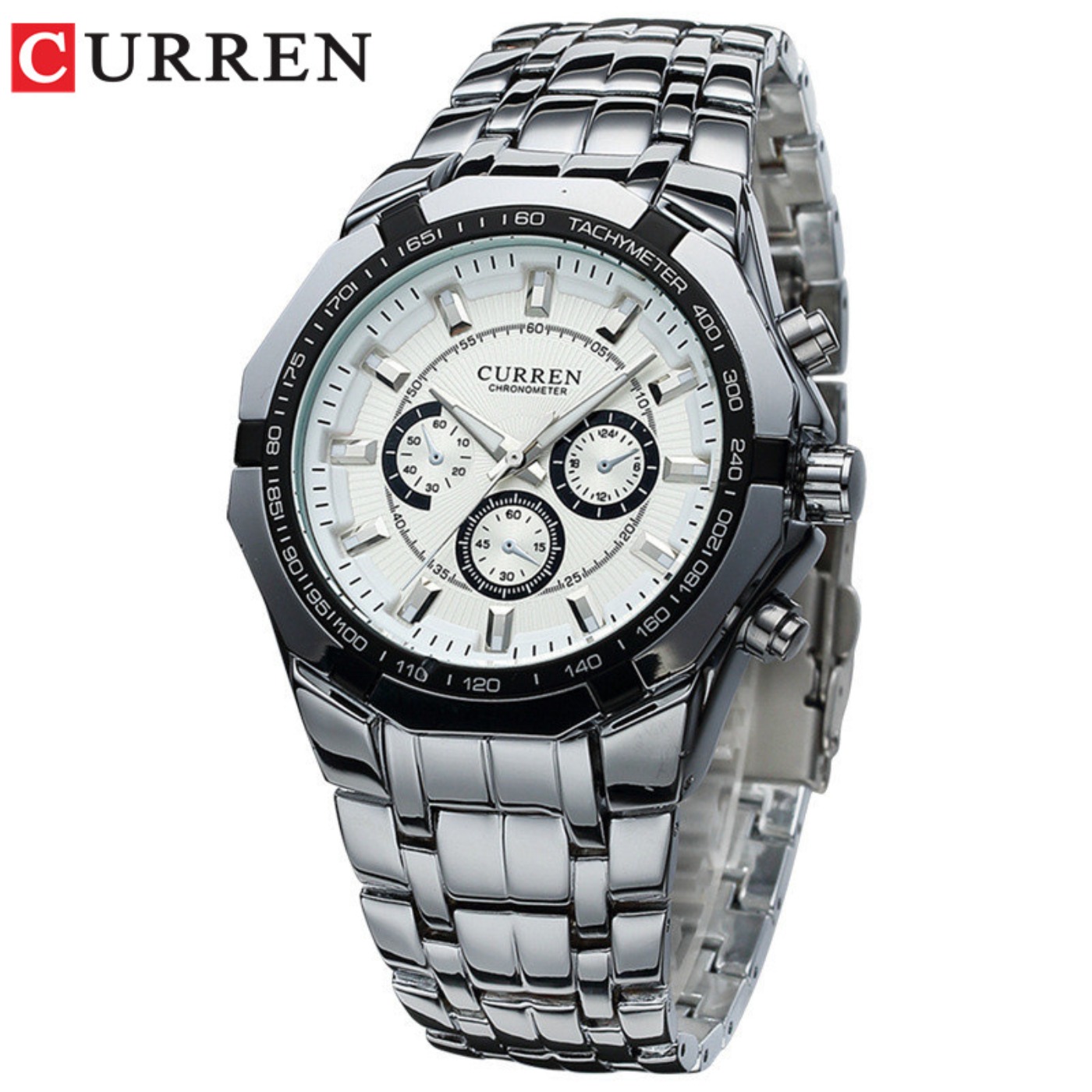 Luxury Watch Green - CURREN Men Luxury Brand Military Sport