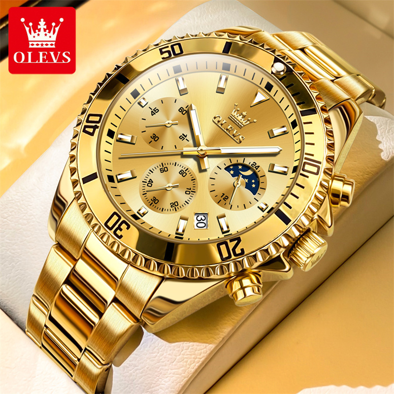 Luxury Watch Exhibition - OLEVS Watch Men Top Brand Luxury