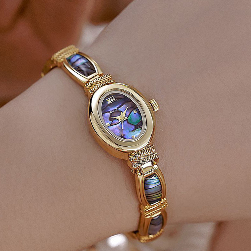 Luxury Watch Female - Oval Dial Women Bracelet Watches Top