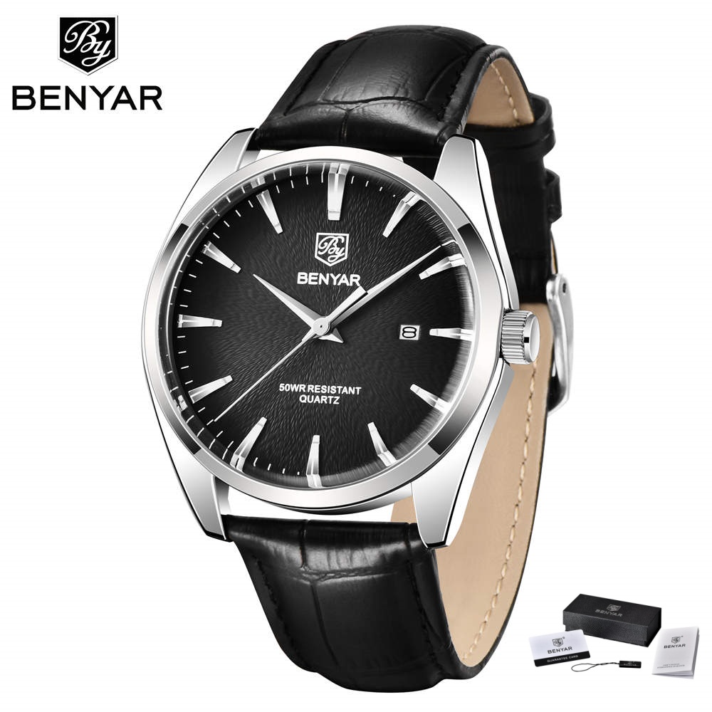 Luxury Watch Exhibition - Benyar 5163 Top Brand Luxury Military