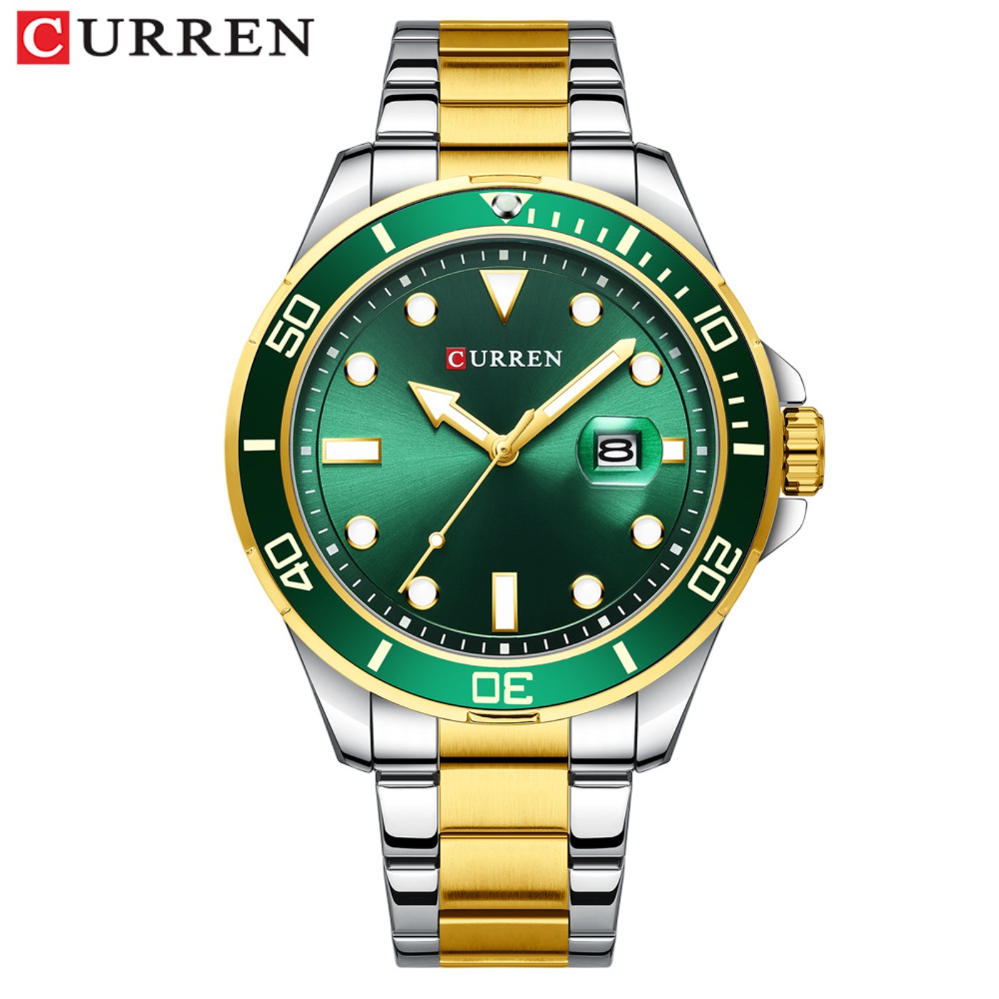 CURREN New Green Water Ghost S - Luxury Watch Green ulasan dan harga