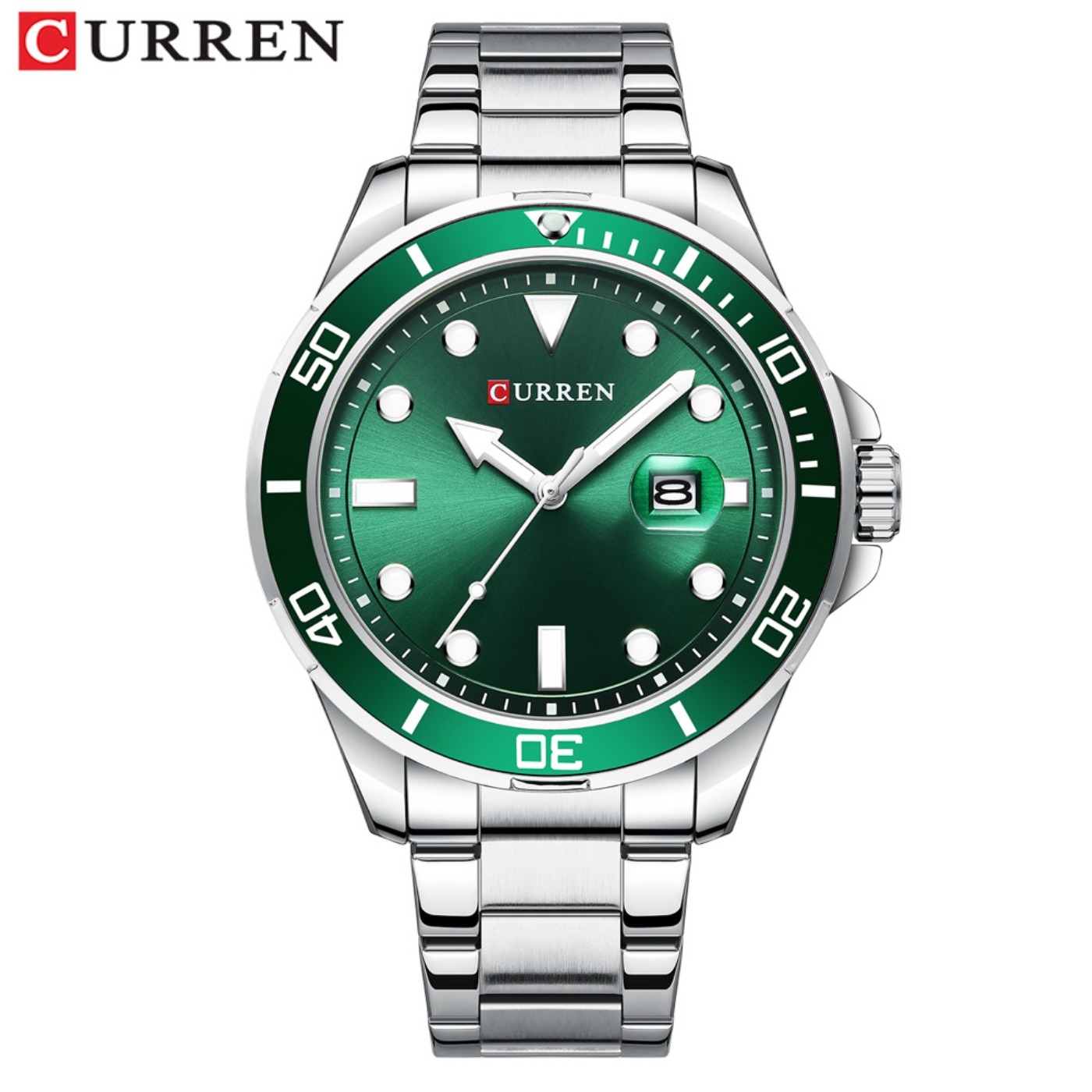 CURREN New Green Water Ghost S - Luxury Watch Green ulasan dan harga