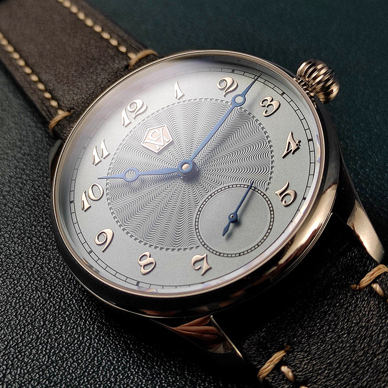 40MM manual mechanical watch w - Guilloché Dial Watch ulasan dan harga