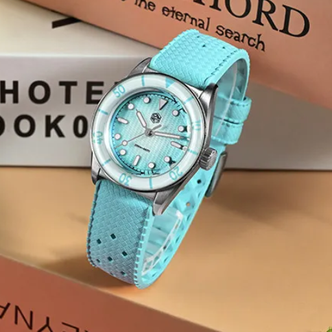 San Martin Women Quartz Watch  - Guilloché Dial Watch ulasan dan harga