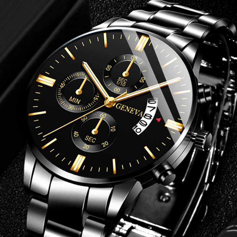 Luxury Stainless Steel Men Cal - Luxury Watch Wallpaper ulasan dan harga