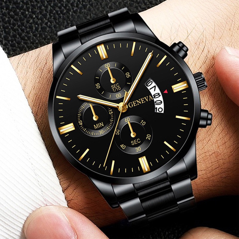 Luxury Stainless Steel Men Cal - Luxury Watch Wallpaper ulasan dan harga