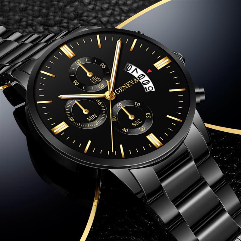 Luxury Stainless Steel Men Cal - Luxury Watch Wallpaper ulasan dan harga
