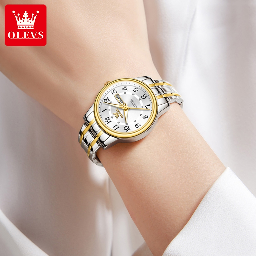 OLEVS 2891 Luxury Brand Fashio - Luxury Watch Green ulasan dan harga