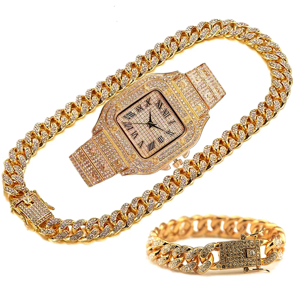 Luxury Iced Out Watch for Men  - Luxury Watch Miami ulasan dan harga
