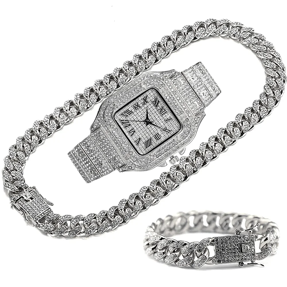 Luxury Iced Out Watch for Men  - Luxury Watch Miami ulasan dan harga