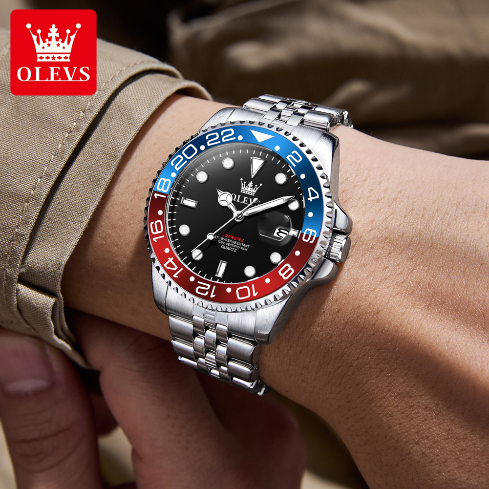 OLEVS 5657 Original Brand Men' - Luxury Watch Men ulasan dan harga