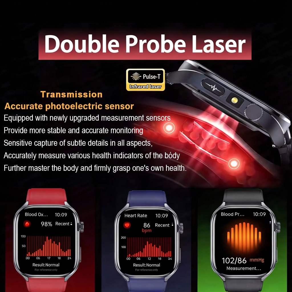 2026 Latest Al-GPT Health Smar - Gmt Dual Timezone Watch ulasan dan harga