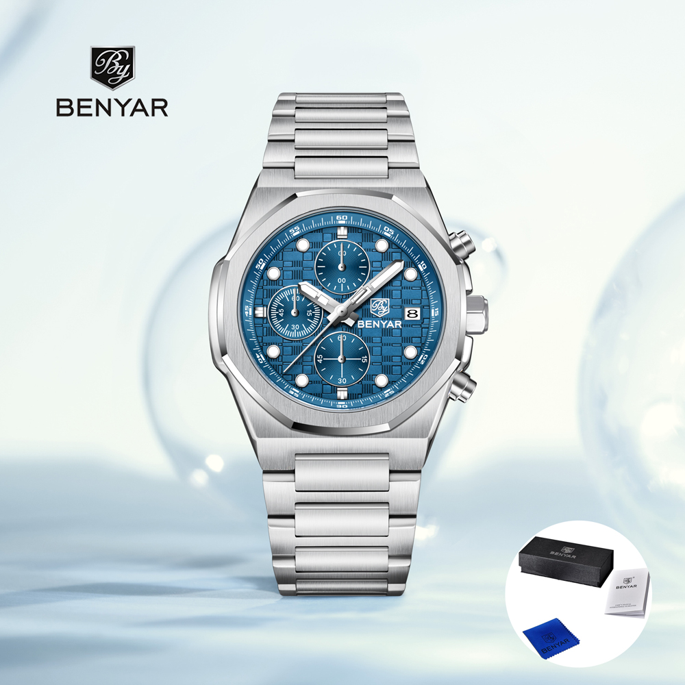 2025 New BENYAR Men's Watches  - Luxury Watch Wallpaper ulasan dan harga