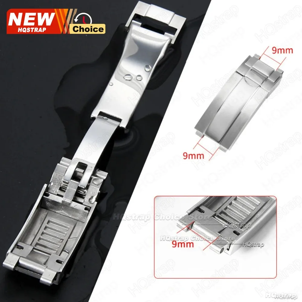 9mmx9mm Folding Buckle for Rol - Luxury Watch Green ulasan dan harga