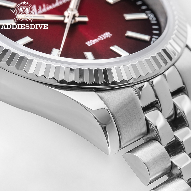 ADDIESDIVE 36MM Japan VH31 100 - Dress Watch Ultra Thin ulasan dan harga