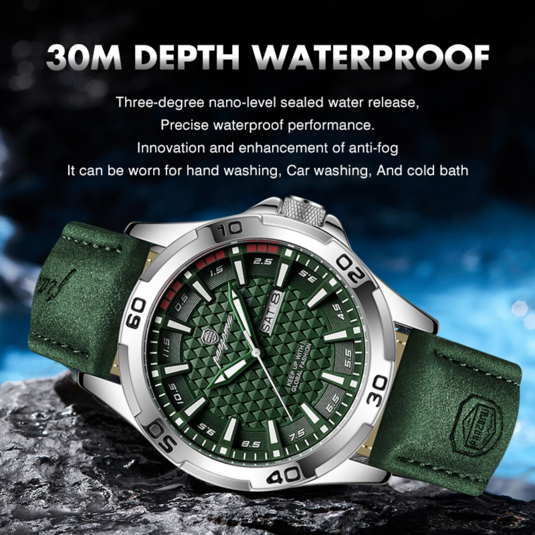 PAAZOMU Luxury Brand Men Watch - Luxury Watch Exhibition ulasan dan harga
