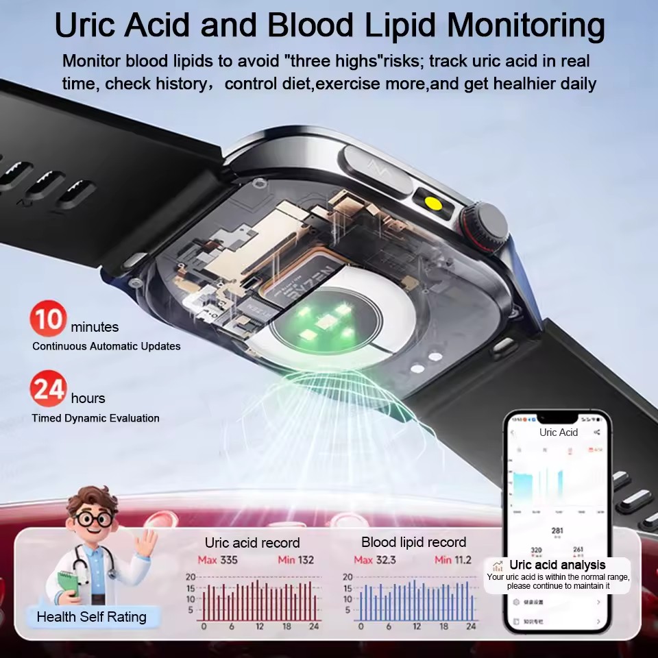 2026 New Health Smart Watch La - Gmt Dual Timezone Watch ulasan dan harga