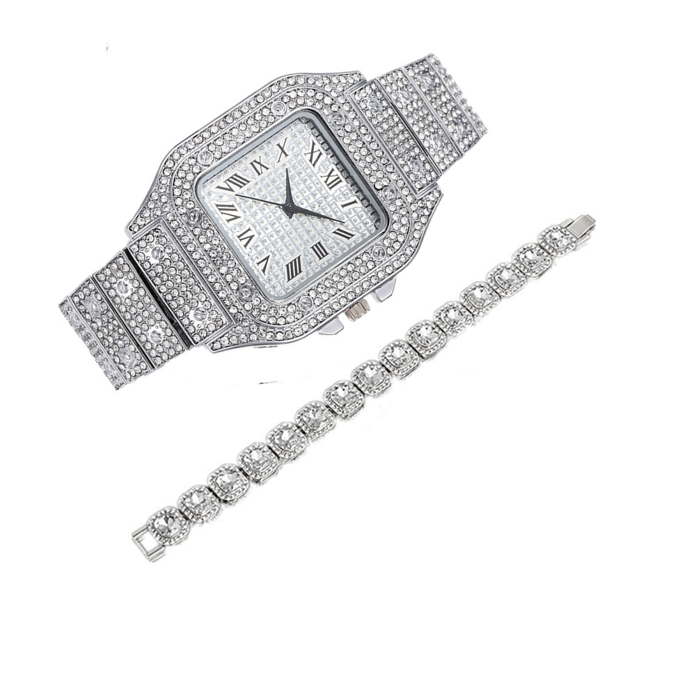 New Gold Color Watch &  Bracel - Luxury Watch Miami ulasan dan harga