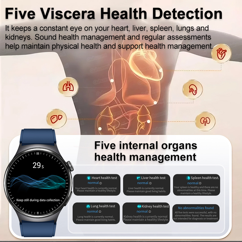 2025 New Accurate Blood Lipid  - Gmt Dual Timezone Watch ulasan dan harga