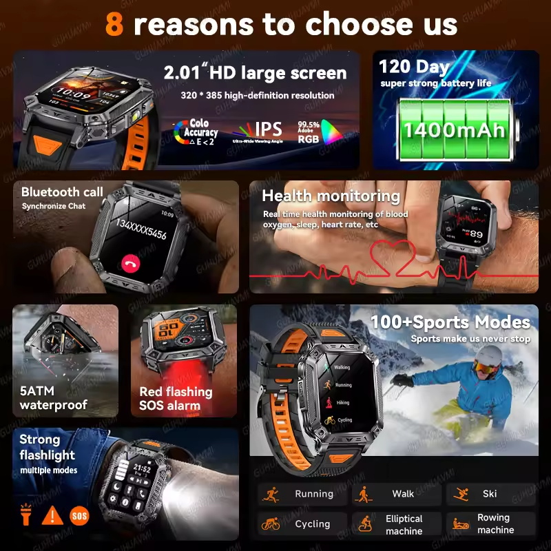 2026 New Ultra 1400mAh Battery - Gmt Dual Timezone Watch ulasan dan harga
