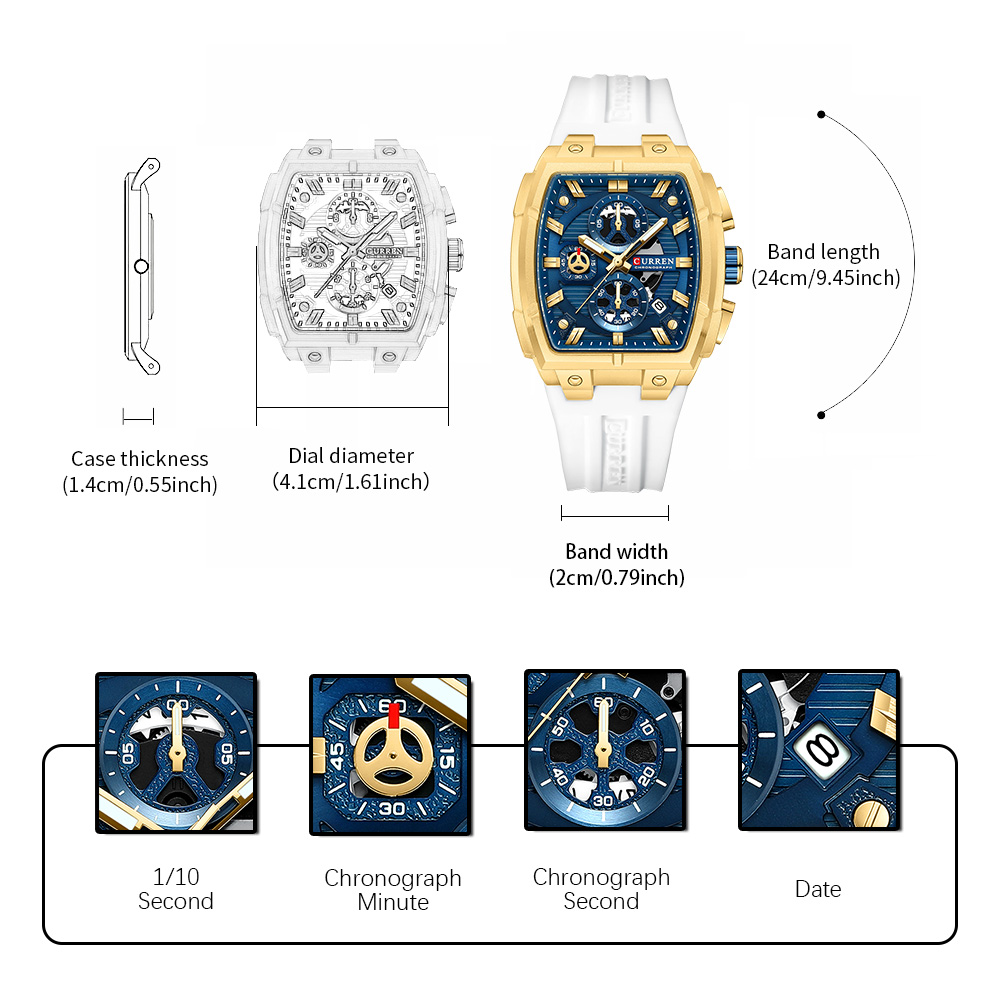 CURREN Luxury Vintage Watch fo - Luxury Watch Men ulasan dan harga