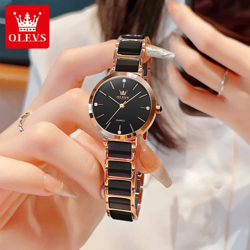 OLEVS Women Watch 5877 Luxury  - Luxury Watch Female ulasan dan harga