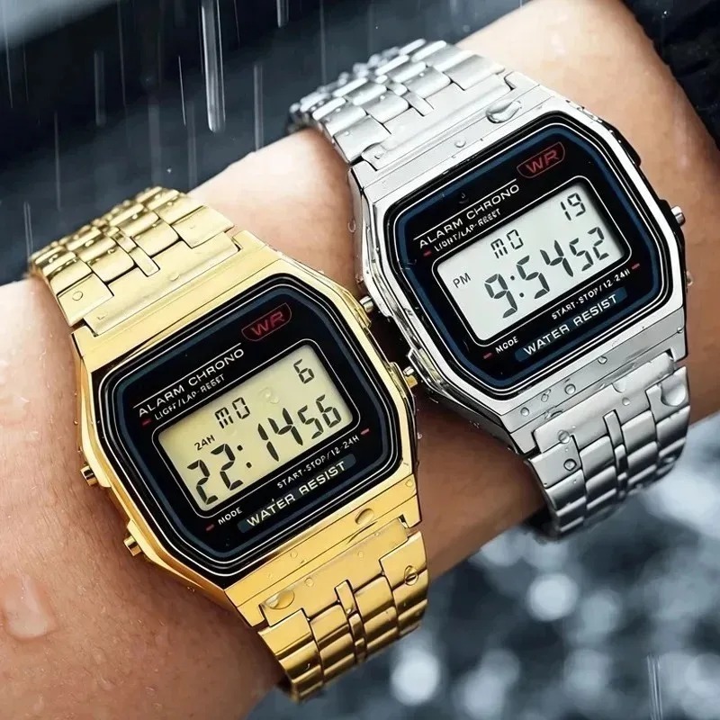 Luxury F91W Steel Band Watches - Luxury Watch Wallpaper ulasan dan harga