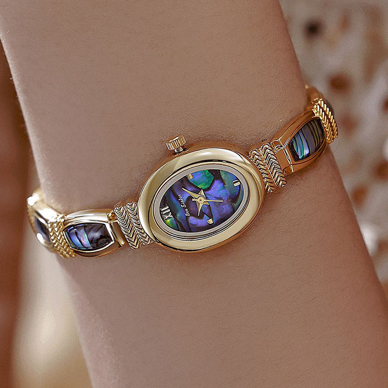 Oval Dial Women Bracelet Watch - Luxury Watch Female ulasan dan harga
