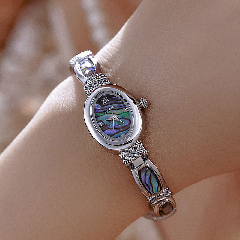 Oval Dial Women Bracelet Watch - Luxury Watch Female ulasan dan harga