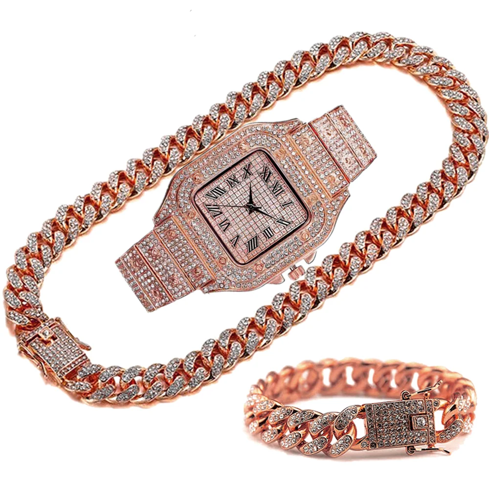 Luxury Iced Out Chain for Men  - Luxury Watch Miami ulasan dan harga