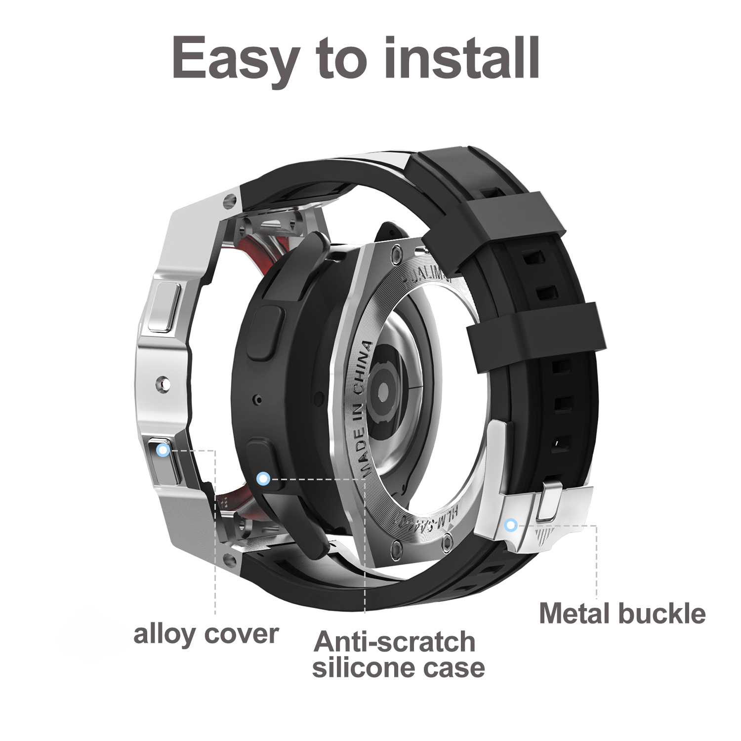Luxury Bling Diamond Modificat - Luxury Watch Rubber Strap ulasan dan harga