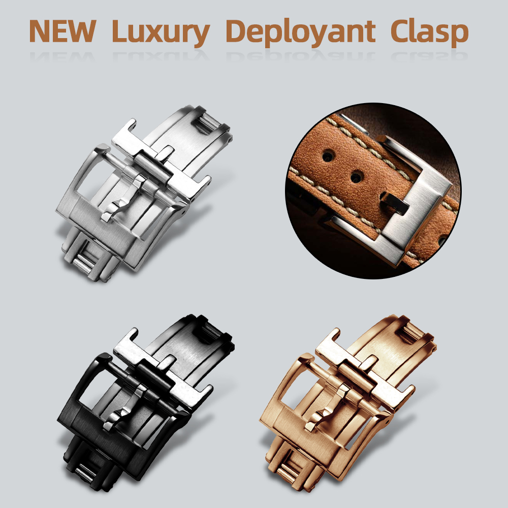 NEW Luxury Deployant Clasp 16m - Luxury Watch Green ulasan dan harga