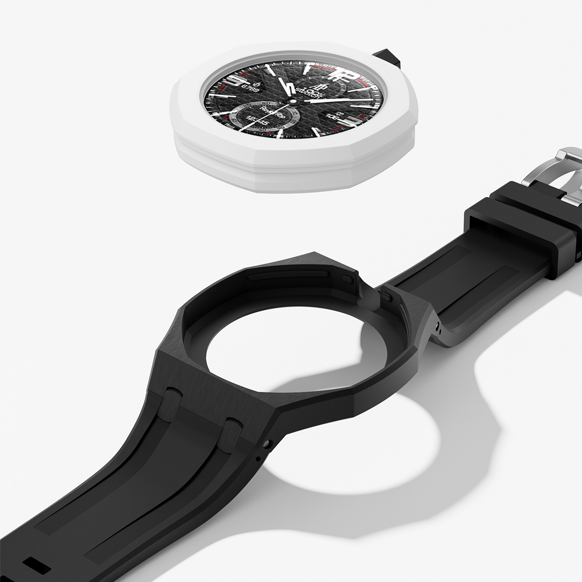 PC Case Rubber Strap for Swatc - Luxury Watch Rubber Strap ulasan dan harga