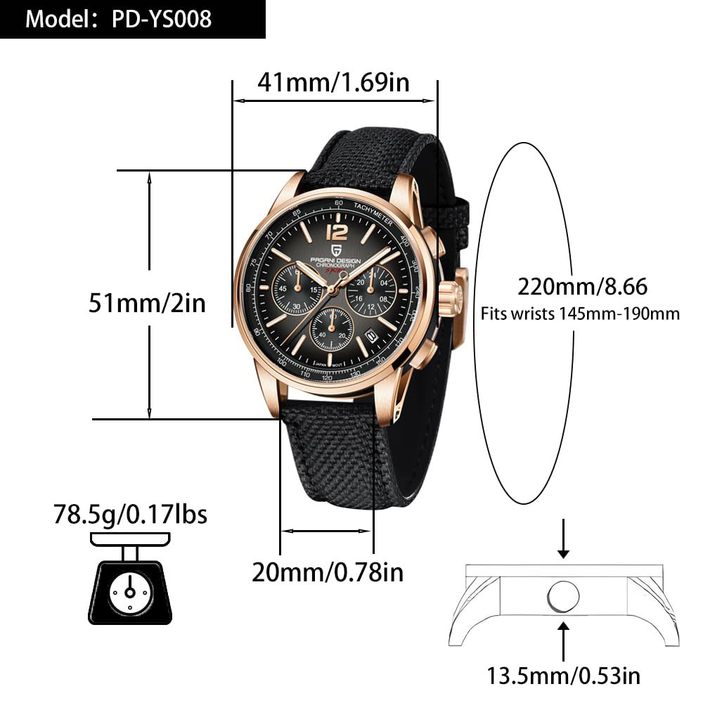 PAGANI DESIGN New Mens Watch 4 - Luxury Watch Green ulasan dan harga