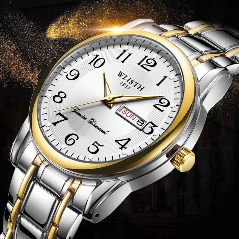 Luxury Men Quartz Watch Digita - Luxury Watch Wallpaper ulasan dan harga
