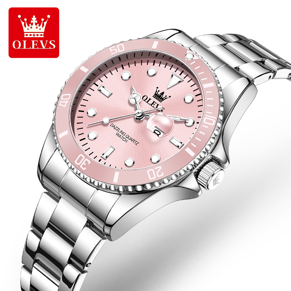OLEVS Luxury Quartz Women's Wa - Luxury Watch Green ulasan dan harga