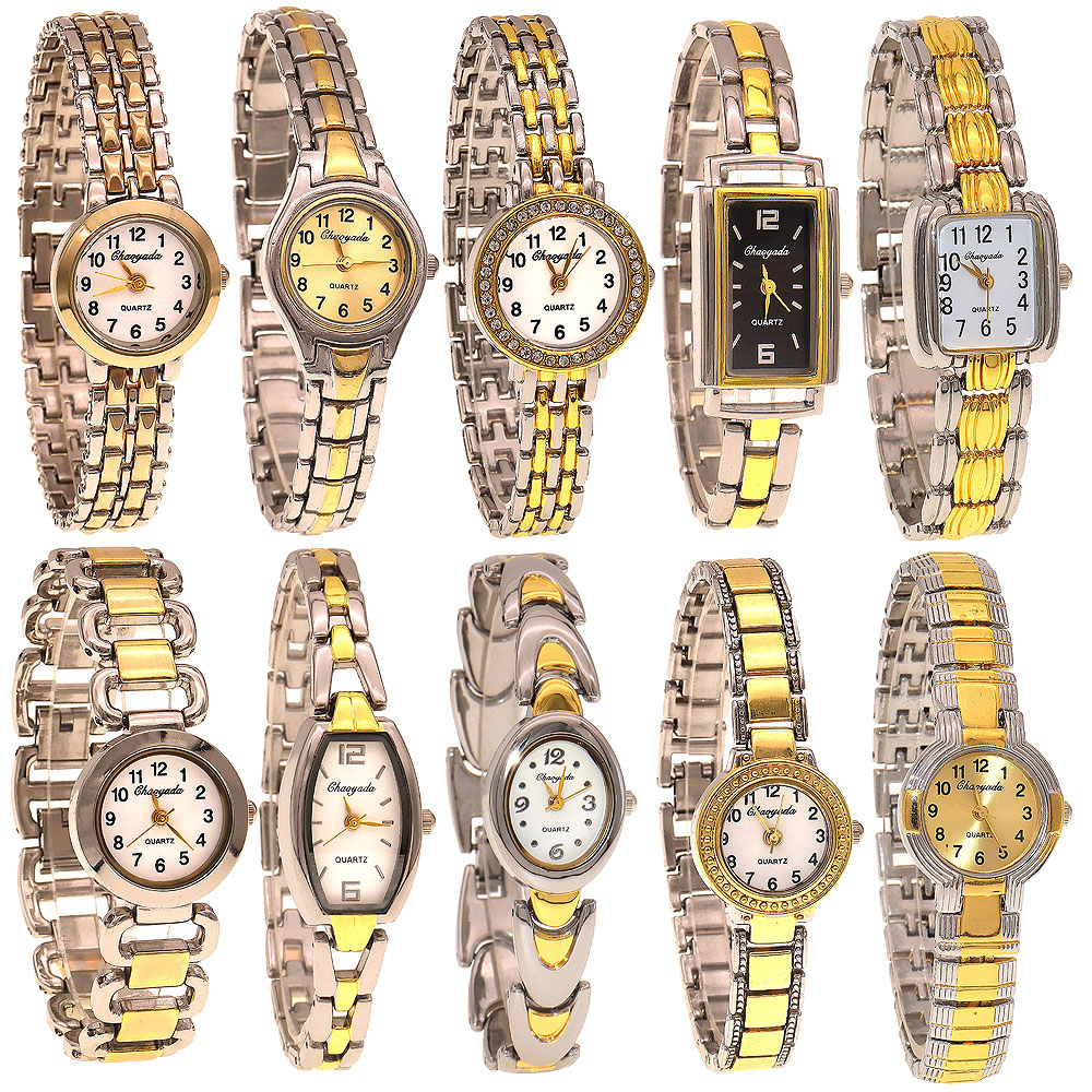 10pcs/Lot, Mixed Bulk Elegant  - Luxury Watch Female ulasan dan harga