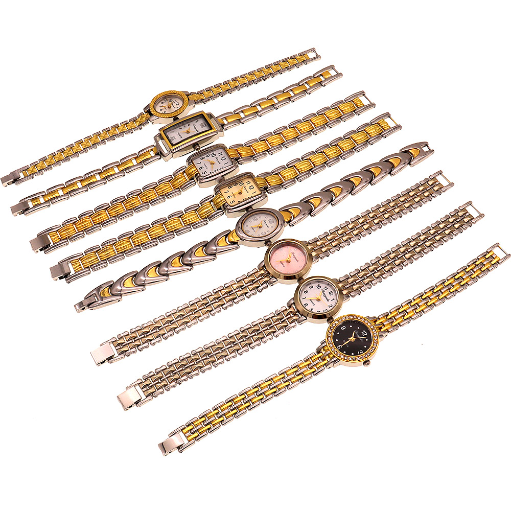 10pcs/Lot, Mixed Bulk Elegant  - Luxury Watch Female ulasan dan harga