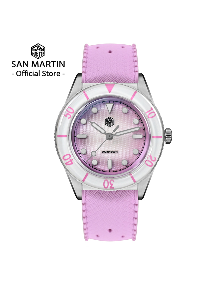 San Martin 2026 32.5mm Women's - Guilloché Dial Watch ulasan dan harga