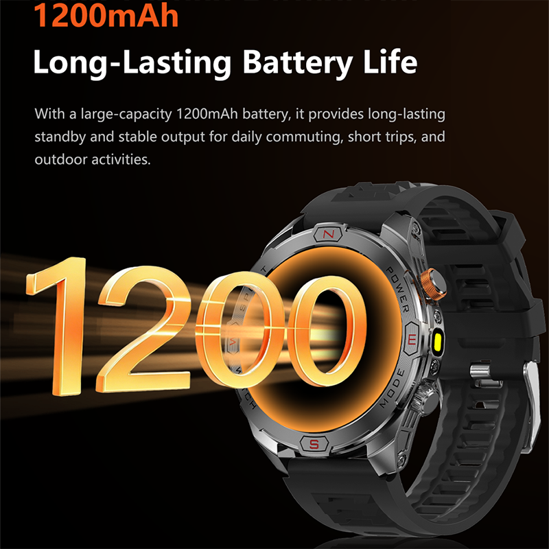 2026 New Rugged Power Smart Wa - Gmt Dual Timezone Watch ulasan dan harga