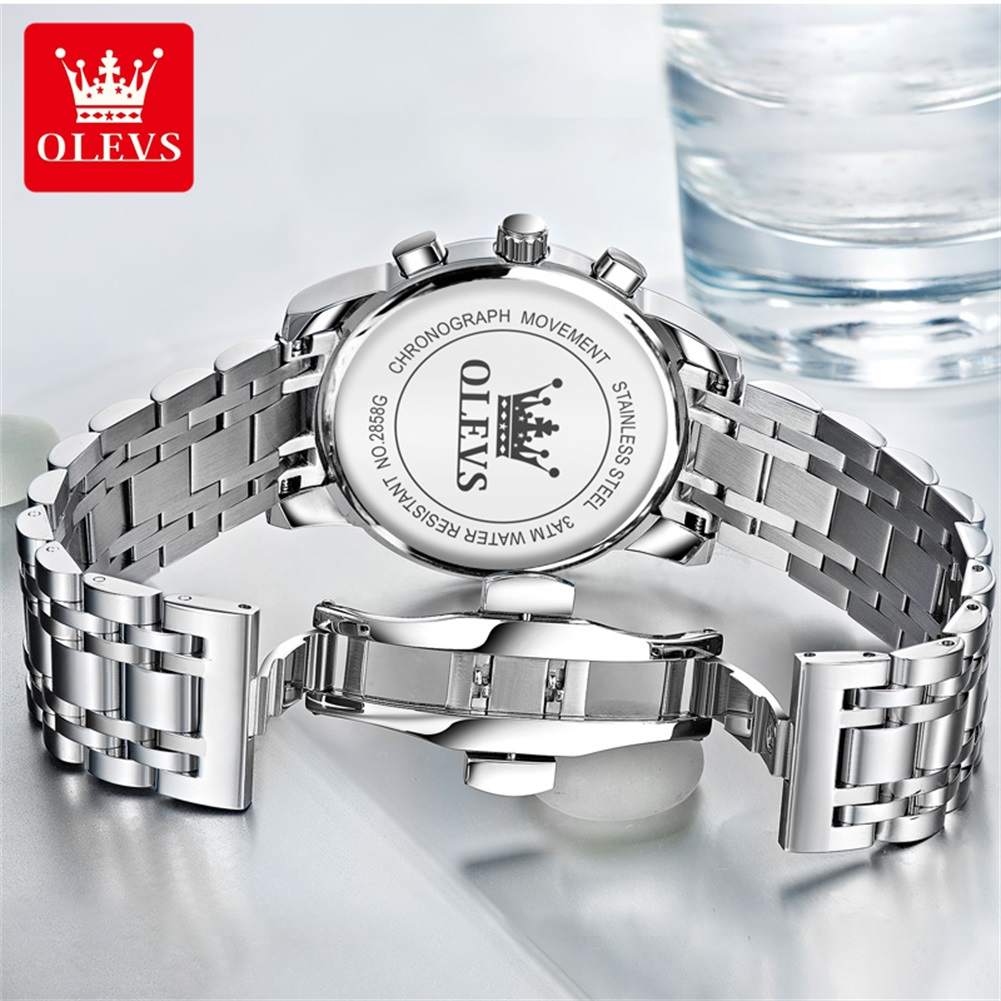 OLEVS Popular men's watches st - Luxury Watch Wallpaper ulasan dan harga