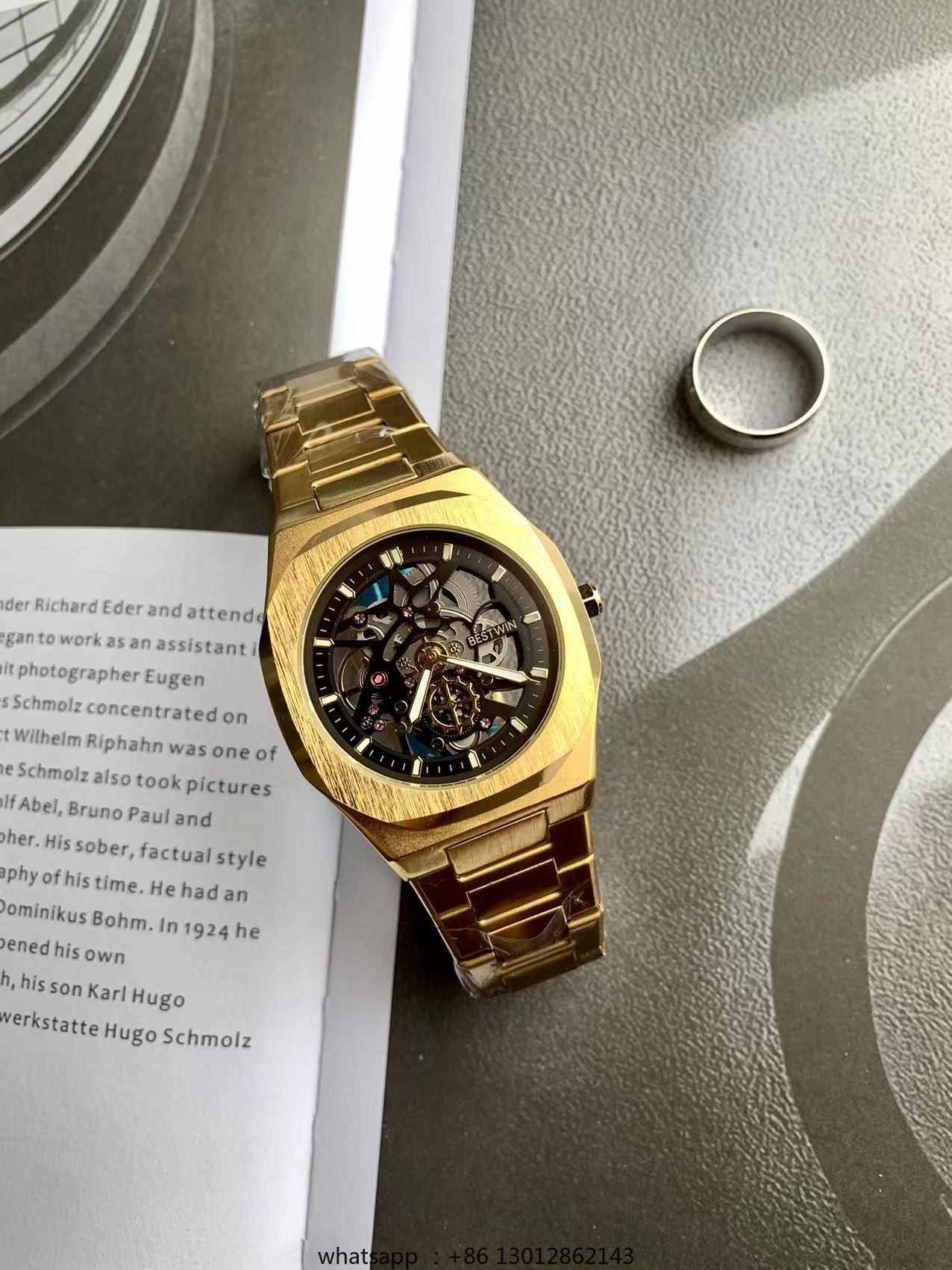 Steel strip waterproof persona - Luxury Watch Green ulasan dan harga