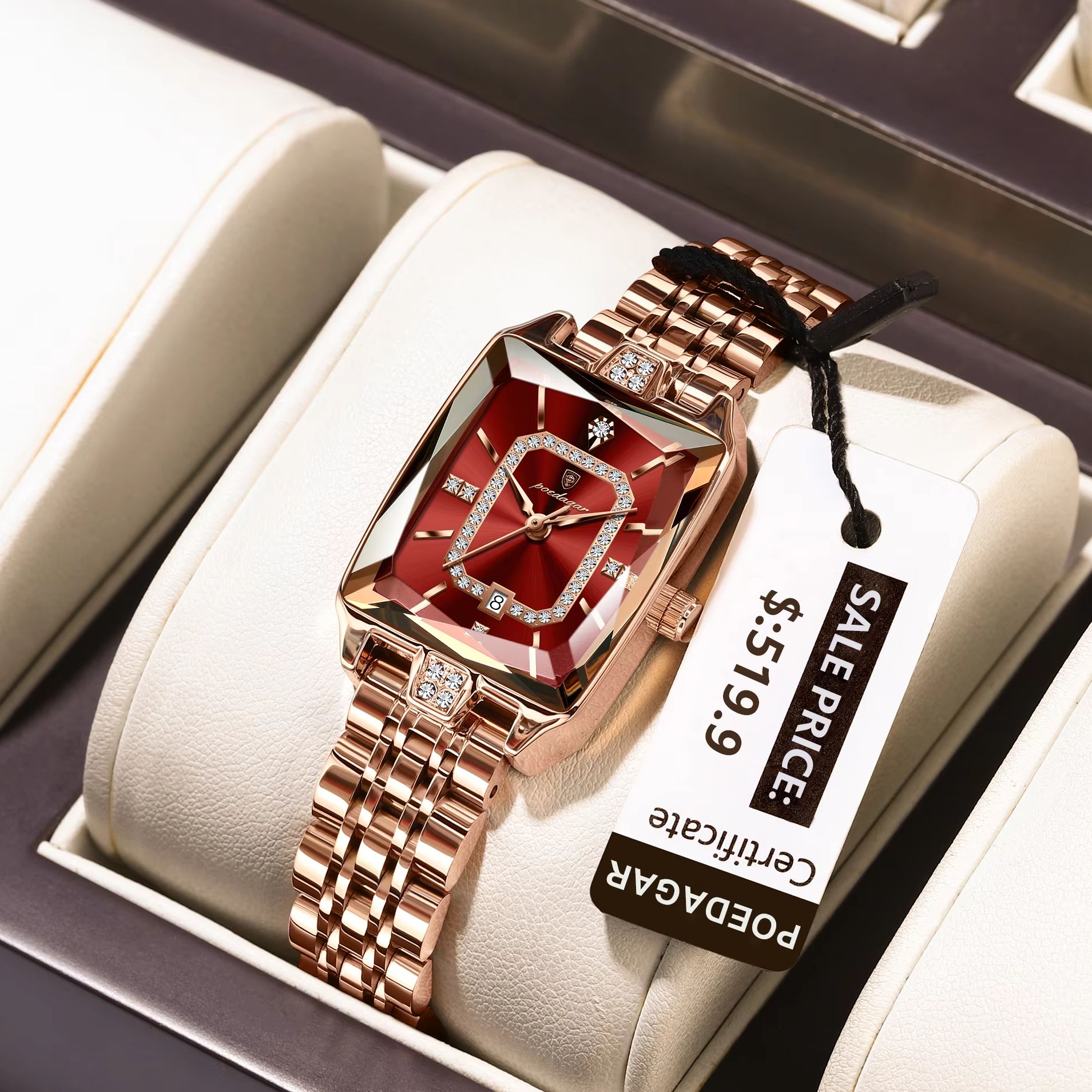 POEDAGAR Fashion Elegant Women - Luxury Watch Female ulasan dan harga