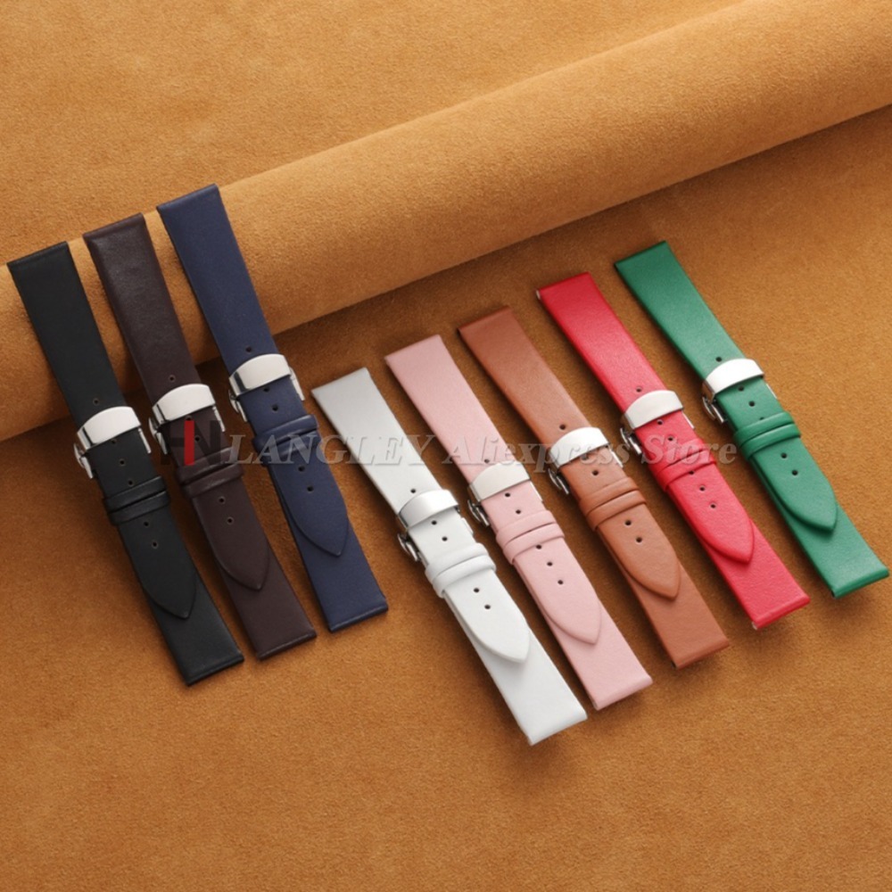 12/14/16/18/19/20/21/22mm Calf - Dress Watch Ultra Thin ulasan dan harga