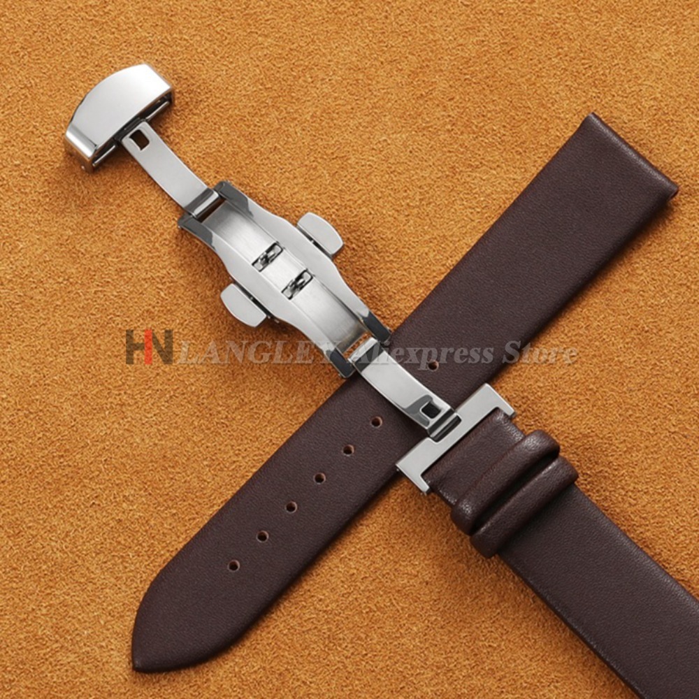 12/14/16/18/19/20/21/22mm Calf - Dress Watch Ultra Thin ulasan dan harga