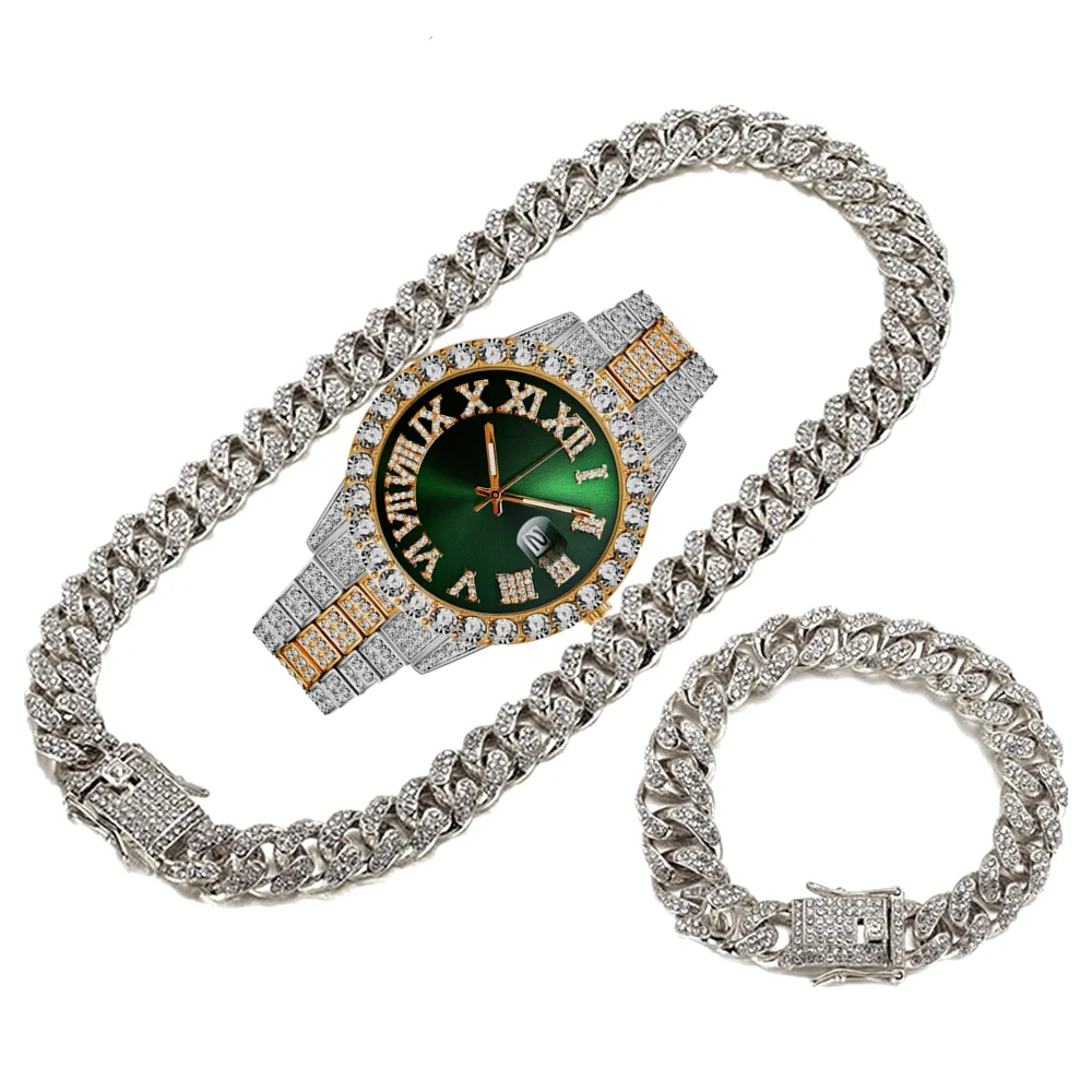 Quartz Luxury Gold Sliver Watc - Luxury Watch Miami ulasan dan harga