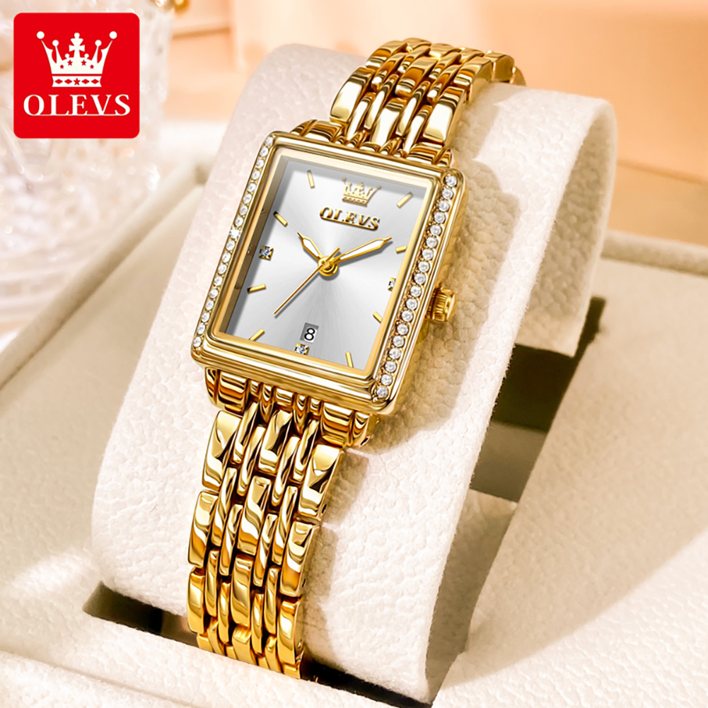 OLEVS 9995 Date Watch for Wome - Luxury Watch Female ulasan dan harga