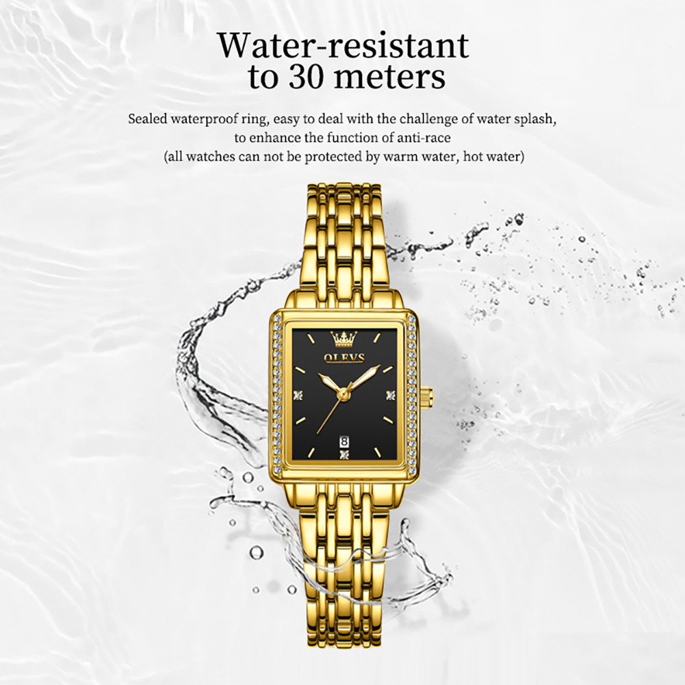 OLEVS 9995 Date Watch for Wome - Luxury Watch Female ulasan dan harga