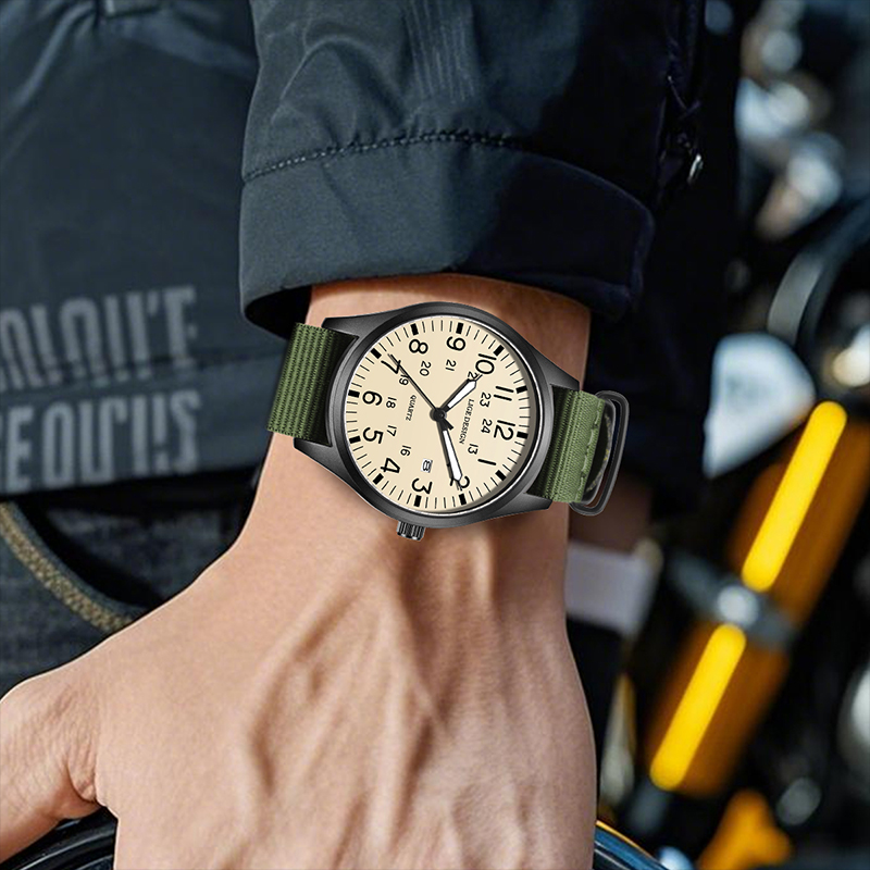 LIGE 2025 TOP NEW quartz wrist - Luxury Watch Green ulasan dan harga
